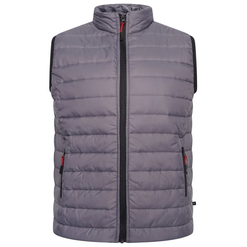 KAM Lightweight Zip Thru Gilet Slate